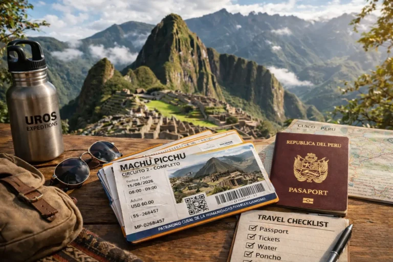 Machu Picchu Entry Rules