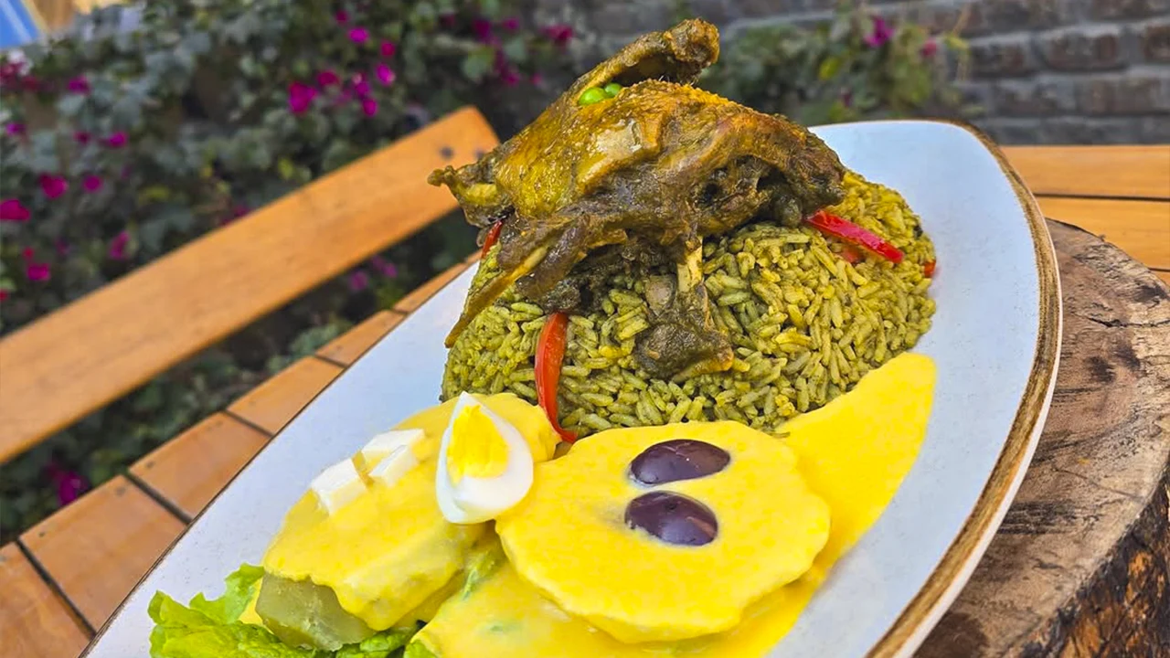 Arroz con pato