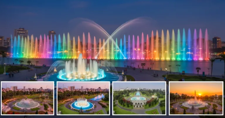 Parque del circuito mágico del agua en Lima