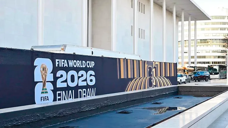 Exterior of a hotel in the United States during the Soccer World Cup amid lower-than-expected demand.