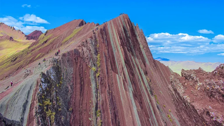 Palccoyo Rainbow Mountain in Cusco, one of the tourist destinations to be promoted starting next May.