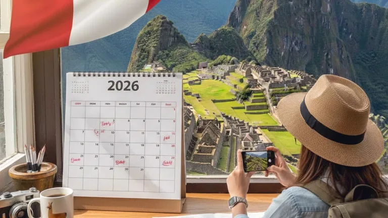 Travelers visiting popular destinations in Peru during the 2026 holidays