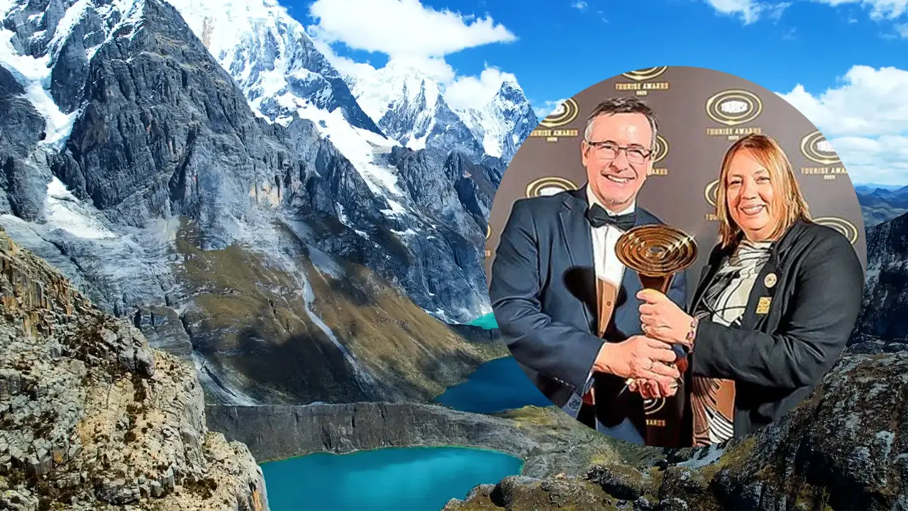 Viceministra de Turismo de Perú recibe premio TOURISE 2025 por mejor destino de aventura