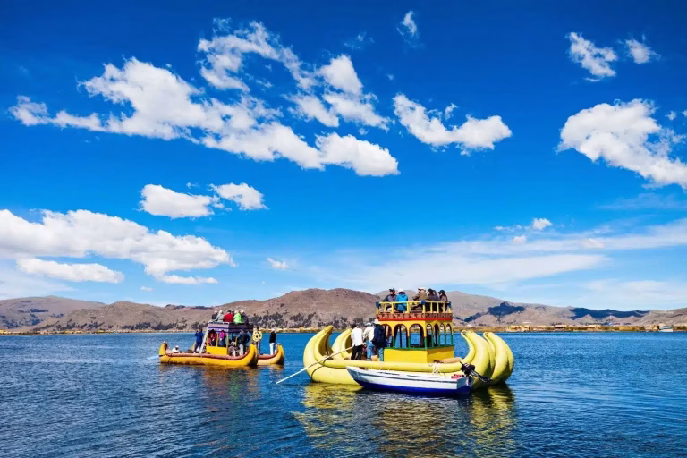 Lake Titicaca luxury boat tour Puno Peru